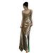 Mermaid Evening Gown French Sequined Sexy Fitted Backless Dress for Annual Party Hosts Engagement Parties Brides Toasting_ecoleips.com