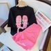Women's Petite Size Two Piece Sports Shorts Set Stylish 3D Print Design Summer 2026 New Youthful Style_ecoleips.com