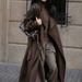 Women's Lightweight Long Trench Coat - Solid Color Casual Elegant Overcoat For Office & Daily Wear_ecoleips.com