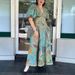 Women's Clothing Spring Summer New Printed Lantern Sleeve Dress Ins Casual Loose Holiday Dress For Women_ecoleips.com
