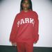 Women's Embroidered Letter Crew Neck Sweatshirt Casual Simple Autumn Winter Hooded Sweatshirt_ecoleips.com