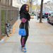 Women's Clothing FYS10342 Hot sale sexy casual solid color splicing print contrast color suit_ecoleips.com