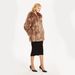 Women's Faux Fur Coat Longline Winter Jacket Slim Fit Fashion Outerwear Street Style Luxe Warm Coat_ecoleips.com