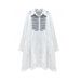 Autumn New Korean Fashion Mid-Length Patchwork Maternity Dress_ecoleips.com