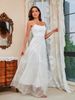 Women's Clothing Long Skirt Independent Station Sexy Suspender Embroidered Sleeveless Dress _ecoleips.com