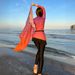 Muslim Swimsuit Long Sleeve Wetsuit Beachwear Sunscreen Floral Print Swimsuit Diving Suit_ecoleips.com