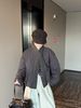 girl 2025 Korean Style Autumn Winter New Matching Scarf Women's Short Top Coat Round Neck Jacket Cotton Clothing_ecoleips.com