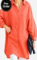 Loose Fit Cotton Linen Shirt For Women_ecoleips.com