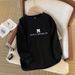 White Base Shirt Women, Suitable For Layering In Autumn Winter, With A Long-sleeved T-shirt And Fleece-lined Thickened_ecoleips.com