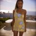 Women's Clothing Women's Dress Temperament Elegant Beach Knitted Flower Women's Mini Dress_ecoleips.com