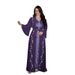 Verve Four Seasons Commuter Vest + Jacket Dress Chiffon Rhinestone Muslim Set Robe_ecoleips.com