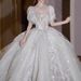 Women's Clothing Wedding Dress Bride High Quality Texture Heavy Work Luxury Long Tail Small High End Main Dress_ecoleips.com