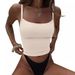 Women's Clothing Y2K Women's Short Camisole Sexy Hot Girl Style Summer Clothing Tight Fit For Formal & Casual For Women_ecoleips.com
