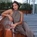 Cross-Border Satin For Women Summer Two-Piece Set Casual Fashion High-End European And American Style Export Long Pants_ecoleips.com