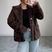 DiYun European And American Elegant Lapel Sweater Coat Women's Clothing 2025 Autumn/Winter_ecoleips.com