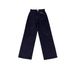 CE Corduroy Navy Blue Women's Jeans High Waist Fashionable Loose Slimming Wide Straight Pants 2026 Spring New Style_ecoleips.com