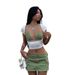 Women's Clothing Spring And Summer New Solid Color Slim Fashion Round Neck Sexy Backless T Shirt Female_ecoleips.com