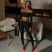 Women's European American Style Two Piece Set Off-Shoulder Top And Trousers Long/Short Sleeve Hollowed Out Tight-Fitting Autumn Wear_ecoleips.com