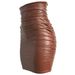 Women's Clothing PU Leather Skirt Half Length Skirt Large Size Skirt Female Zipper Skirt Pleated Skirt Hip_ecoleips.com