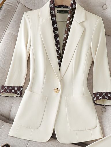 Women's Clothing In Spring And Summer Fashionable Temperament Slim Fit Professional And Casual Suits High End Workwear For Women_ecoleips.com