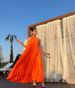 Spring/Summer Women's Elegant Pleated Full Skirt Pullover Button Loose Dress European American Style Best Selling_ecoleips.com