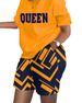 2024 Autumn New Cross-Border European And American Women's Clothing Bestseller Short-Sleeve Two-Piece_ecoleips.com