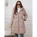 Elegant Long Hooded Coat For Women – Slim Fit Winter Jacket With Waist Belt (S-XXXL, 5 Colors)_ecoleips.com