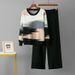 Women's Clothing Round Neck Jacquard Contrast Color Sweater For Women New Loose Slim Casual Versatile Knitted Sweater Fashionable Temperament Top_ecoleips.com