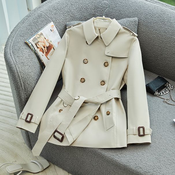 Women's Clothing Temperament Trench Coat_ecoleips.com