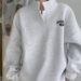 Women's Trendy Sports Suit Street Style Two Piece Set New Autumn Winter Thick Sweatshirt Loose Fitting_ecoleips.com