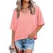 2026 European And American Cross-border Foreign Trade Spring-summer New Women's Clothing Solid Color V-neck_ecoleips.com