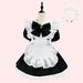 Halloween Cosplay Japanese Cute Lolita Bunny Cosplay Black And White Maid Maid Outfit Lolita Dress Home Uniform_ecoleips.com