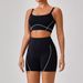 Women's Clothing Nude Tight Outdoor Sports Underwear Women's Strap Contrast Color Suit Sling Yoga Clothes_ecoleips.com