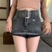 Denim For Women 2025 Summer New Style Sexy Design High Waist Slimming Age-Reducing Bodycon Short Skirt_ecoleips.com