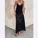 Women's Sexy Deep V Neck Sleeveless Halter Maxi Dress – French Style Elegant Casual Resort Gown 2026_ecoleips.com