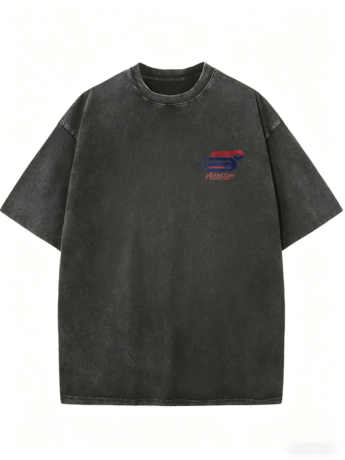 Wash Women Short Sleeve Shirt, Baggy Silhouette Plain Cotton Tee, Comfy Daily Wear Blouse For Lazy Days, Travel And Friend Meetups_ecoleips.com
