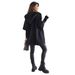 Women’S Stylish Hooded Wool Coat – Oversized Fit, Button Front, Mid-Length With Faux Fur Trim (Black, Red, Khaki, Brown)_ecoleips.com