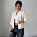 Elegant & Stylish Women's Long Sleeve Jacket - Slim Fit Zip-Up Coat For Fall & Winter - Breathable Polyester Fabric_ecoleips.com