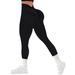 Women's Clothing Back V High Waist Seamless Yoga Pants Women's Tight Quick Drying Sports Leggings Hip Lifting Fitness Thick Threaded Trousers_ecoleips.com
