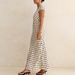 Women's Elegant Satin Polka Dot Lace Trim Short Sleeve Belted Bodycon Maxi Dress – Ins Style Summer Gown_ecoleips.com