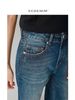 Retro High-Waisted Wide Leg Jeans For Women Straight Leg Slimming Loose Fit Trendy Denim Autumn Washed England Style Fashion_ecoleips.com
