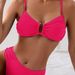Women's Clothing Bikini Swimsuit Women's Sexy Hot Girl High Waist Solid Color Swimsuit Split Swimsuit_ecoleips.com