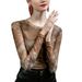 Aria Basics Aria Basics 2024 Spring Autumn Thin Slim Fit Elastic Digital Print T-Shirt For Women, European And American Style Mesh Base Shirt_ecoleips.com