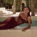 European American Style Women's Solid Color Dress Sexy Halter Neck Sleeveless Strapless Backless High Slit Long Dress_ecoleips.com