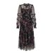 Women's Clothing Spring And Summer British Fashion Brand Dreamy Floral Mesh Fairy Elegant Princess Dress Long Dress_ecoleips.com