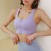Women's Clothing New High Strength Shockproof Gathered Sports Bra Running Fitness Clothes Yoga Bra Women's Pre Summer Zipper Integrated Cup_ecoleips.com