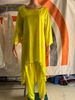 Women's Clothing New Fashion Loose Irregular Tops Wide Leg Trousers Two Piece Suit_ecoleips.com