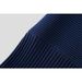 Elegant Ribbed Knit Midi Dress Sleeveless round Neck Bodycon Slimming Stretch Jersey Fabric Flared Hem for Women_ecoleips.com