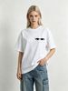 Women's Oversized T-Shirt Cute Peeking Alien Graphic Casual Loose Short Sleeve Streetwear Top_ecoleips.com