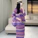 Women's Clothing Short And Sweet Short Camisole Vest Fashionable And Versatile Striped Suit_ecoleips.com